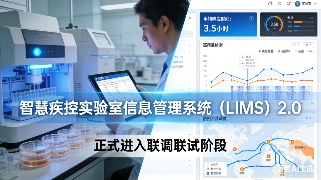 竹香卫检智慧疾控实验室信息管理系统2.0正式进入联调联试阶段